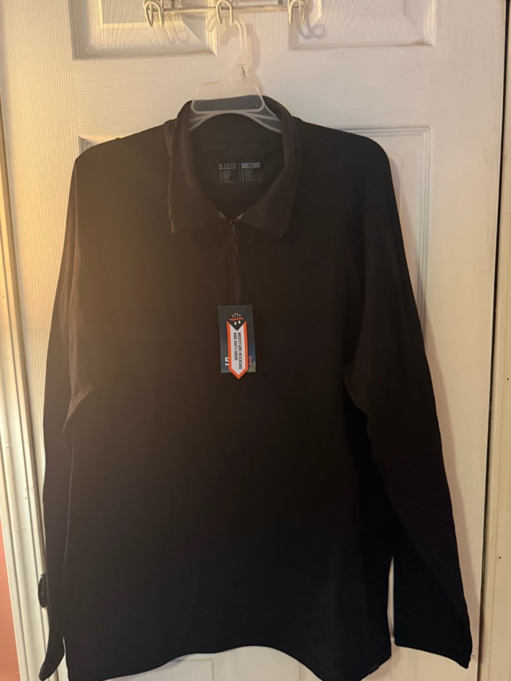 5.11 Tactical Black Performance Quarter-Zip XL